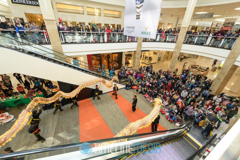 Dancing dragon – Year of the Dog Celebration at Tysons Corner Center 