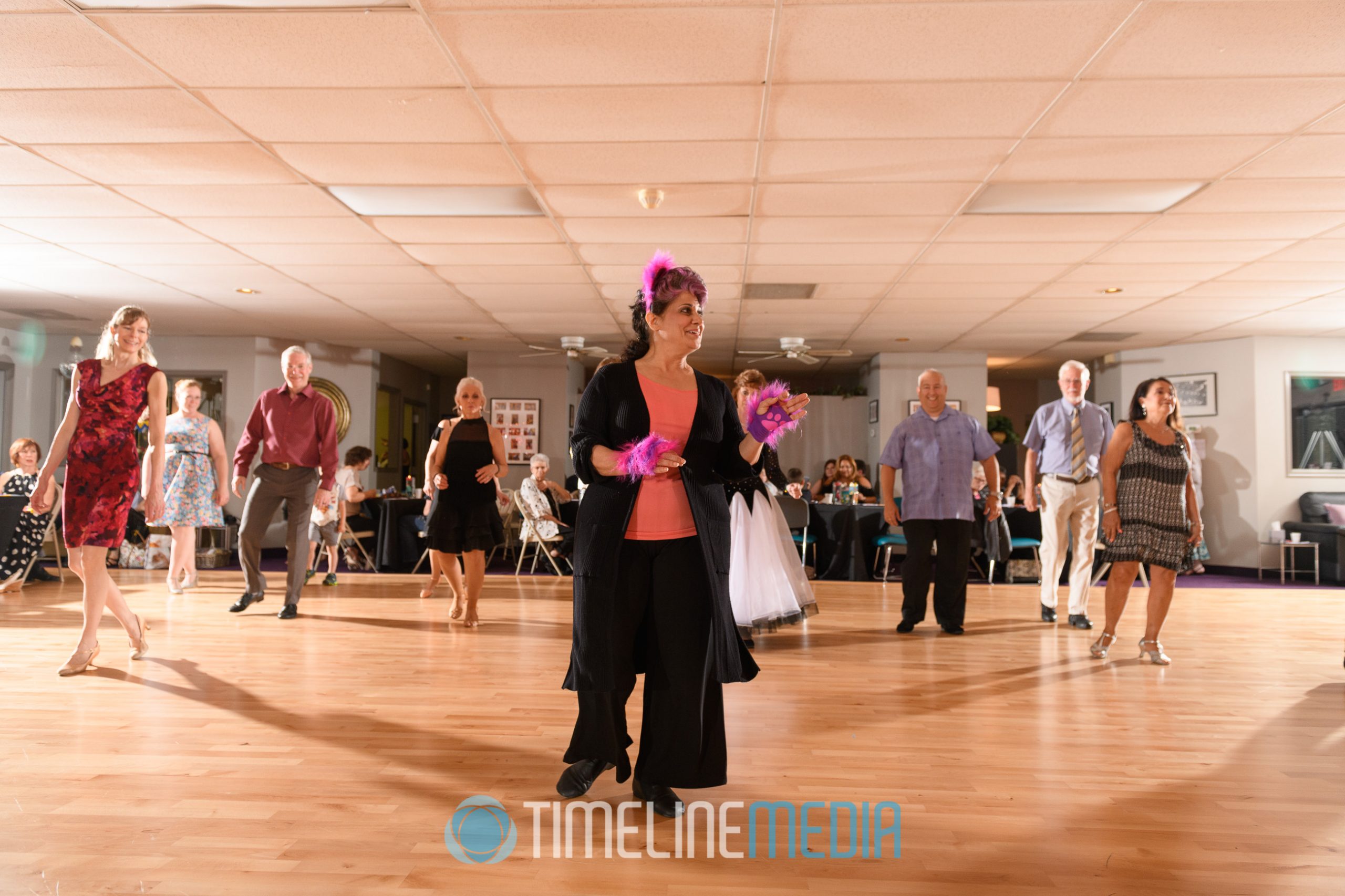 Line Dancing at That's Dancing studio in Jessup, MD ©TimeLine Media