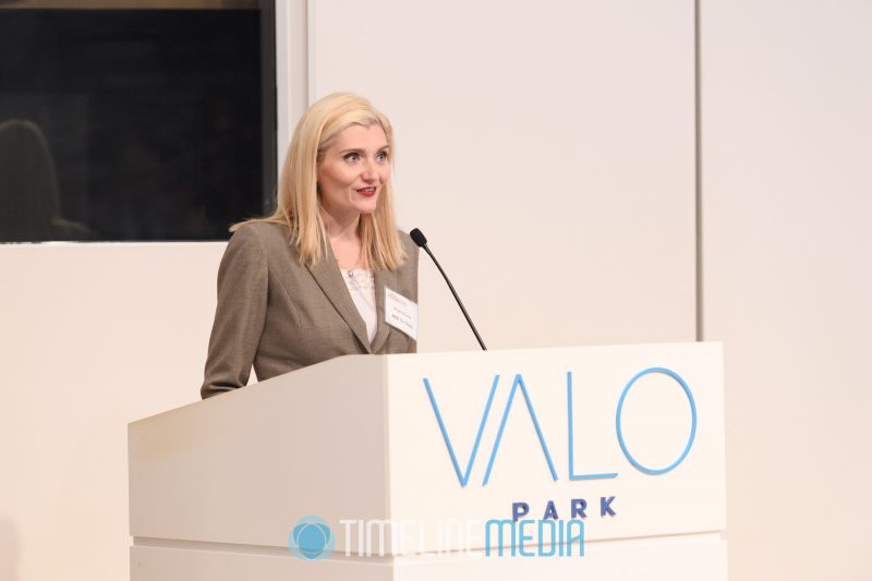 Virginia Case speaking at Tysons 2050 ©TimeLine Media