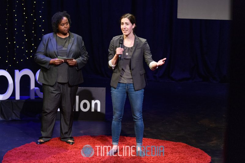 Emily Wall from 1st Stage welcoming the audience ©TimeLine Media