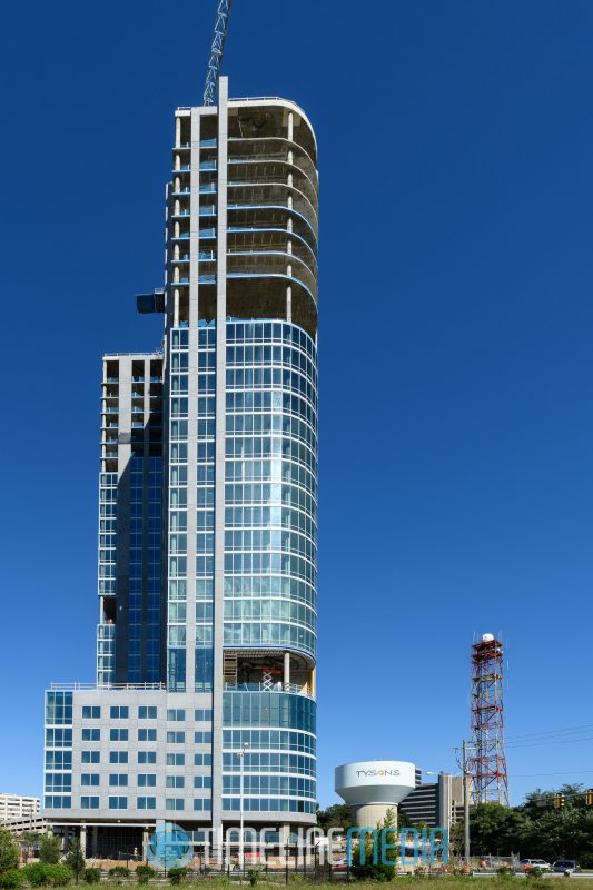 Construction photo of Lumen at Tysons ©TimeLine Media