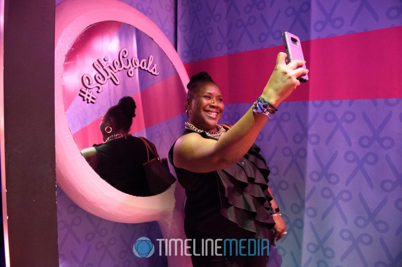 Selfie Goals Instagram spot at the Hair Cuttery Pop Up at Tysons Corner Center