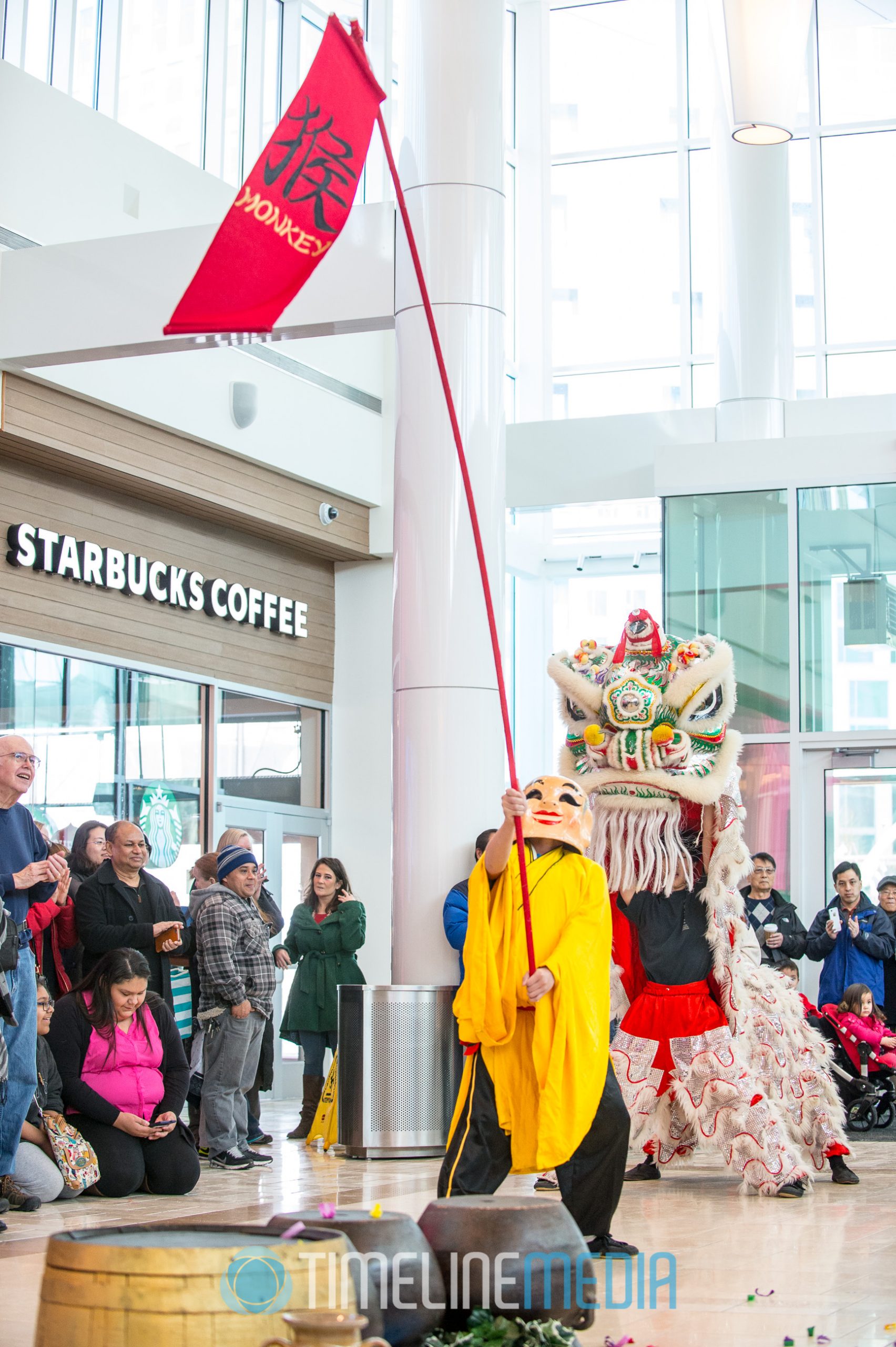 Banner for the Year of the Monkey celebration in Tysons ©TimeLine Media