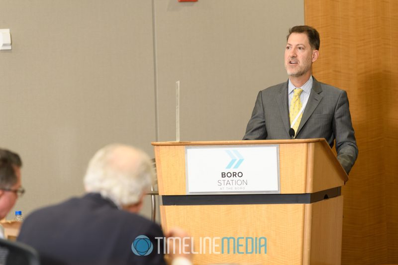 Todd House speaking at a Tysons Partnership event at the Boro ©TimeLine Media