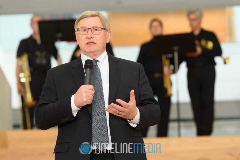 Supervisor John Foust speaking at the Tysons Open House ©TimeLine Media