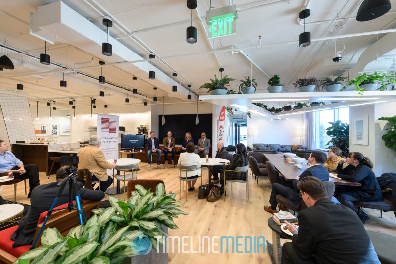 Panel Discussion at the Industrious in Arlington, Virginia ©TimeLine Media