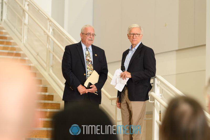 Congressman Gerry Connolly and Sol Glasner at the Tysons Open House ©TimeLine Media