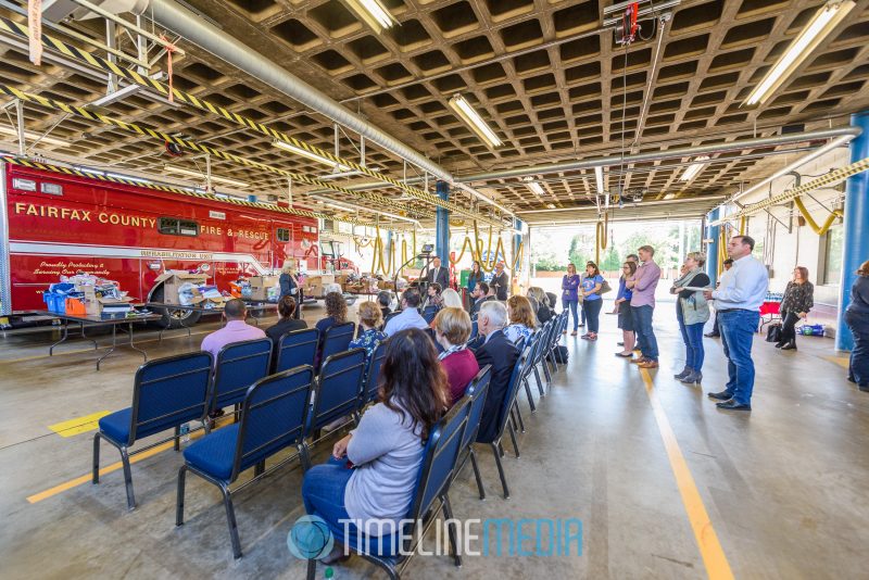 2017 Shoes4Kids Donation Drive Lunch Celebration at the Dunn Loring Fire Station ©TimeLine Media