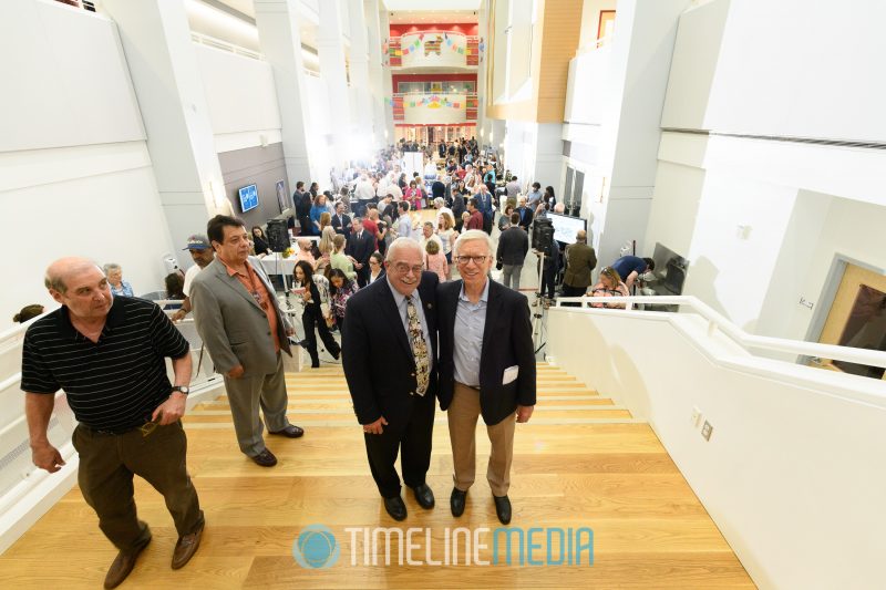 Congressman Gerry Connolly and Tysons Partnership president Sol Glasner at the Tysons Open House ©TimeLine Media