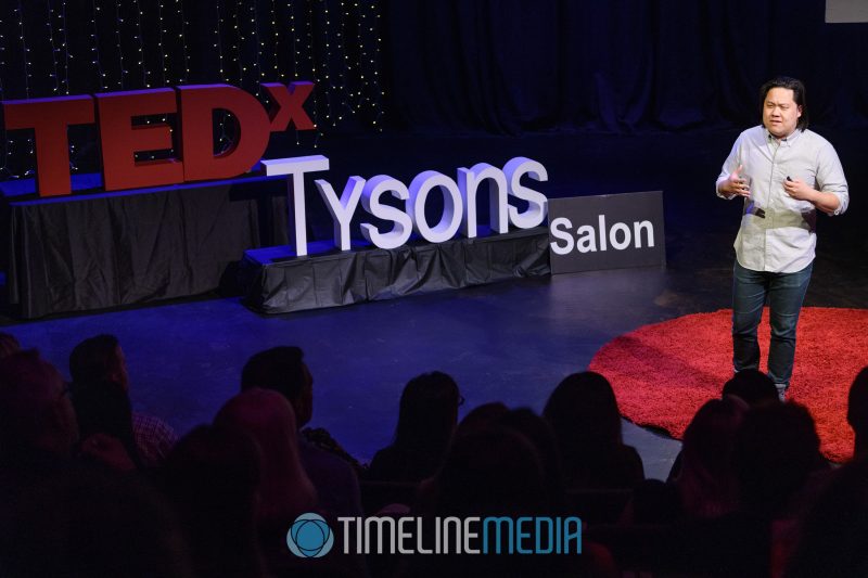 Noobstaa Vang speaking at a TEDx salon event in Tysons, VA ©TimeLine Media