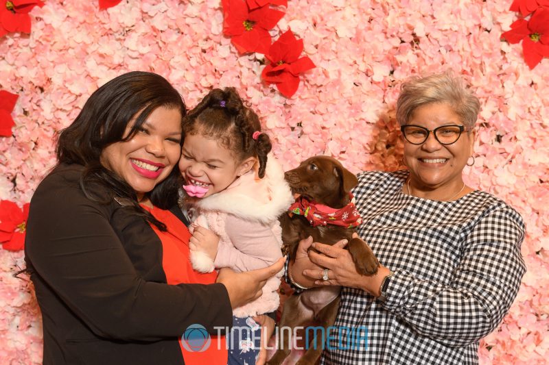 Wolf Trap Animal Rescue puppies at the Tysons Partnership Holiday Reception 
©TimeLine Media