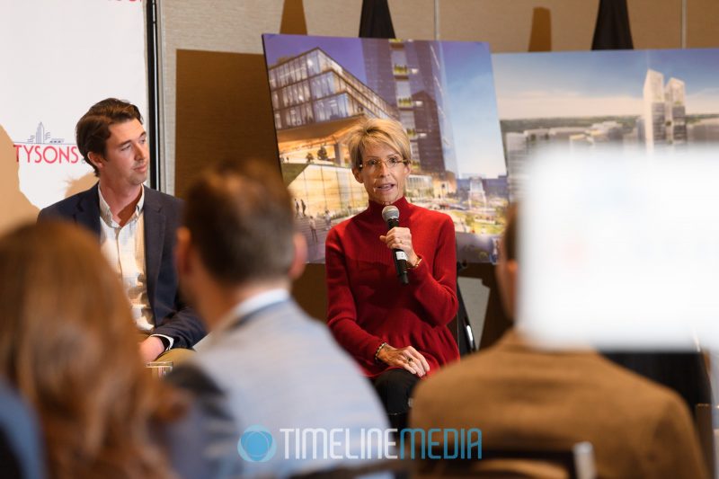 Julie Clemente, President – Clemente Development Company speaking at Tysons 2050 ©TimeLine Media