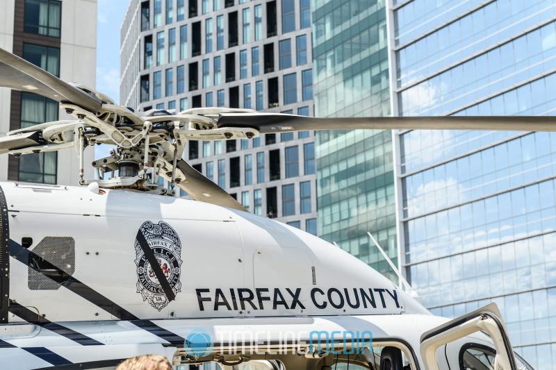 Fairfax 1 Helicopter detail at Tysons Corner Center