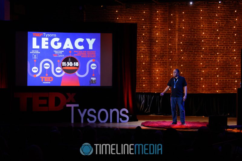 Mark Charles speaking at a TEDx event at the State Theater in Falls Church ©TimeLine Media