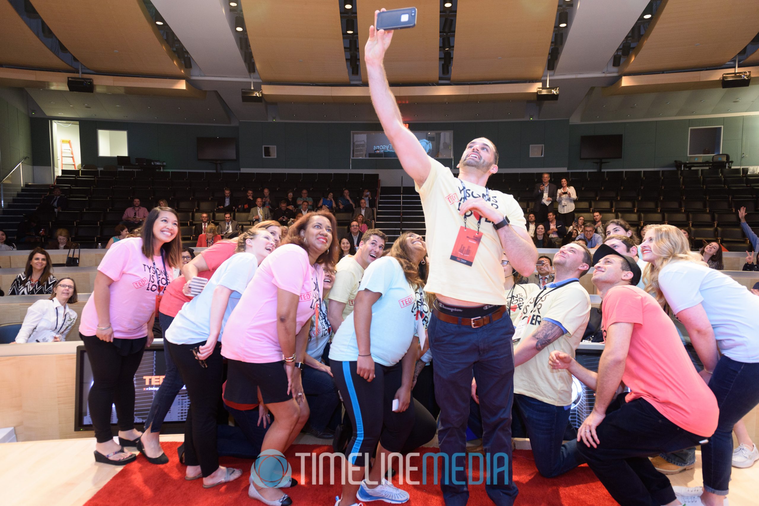 TEDxTysons Team selfie! ©TimeLine Media