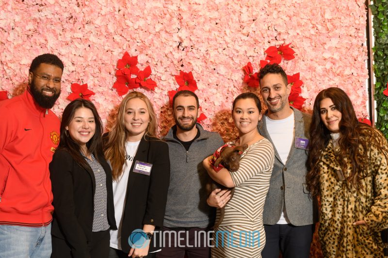 Wolf Trap Animal Rescue puppies at the Tysons Partnership 2019 Holiday Reception 
©TimeLine Media