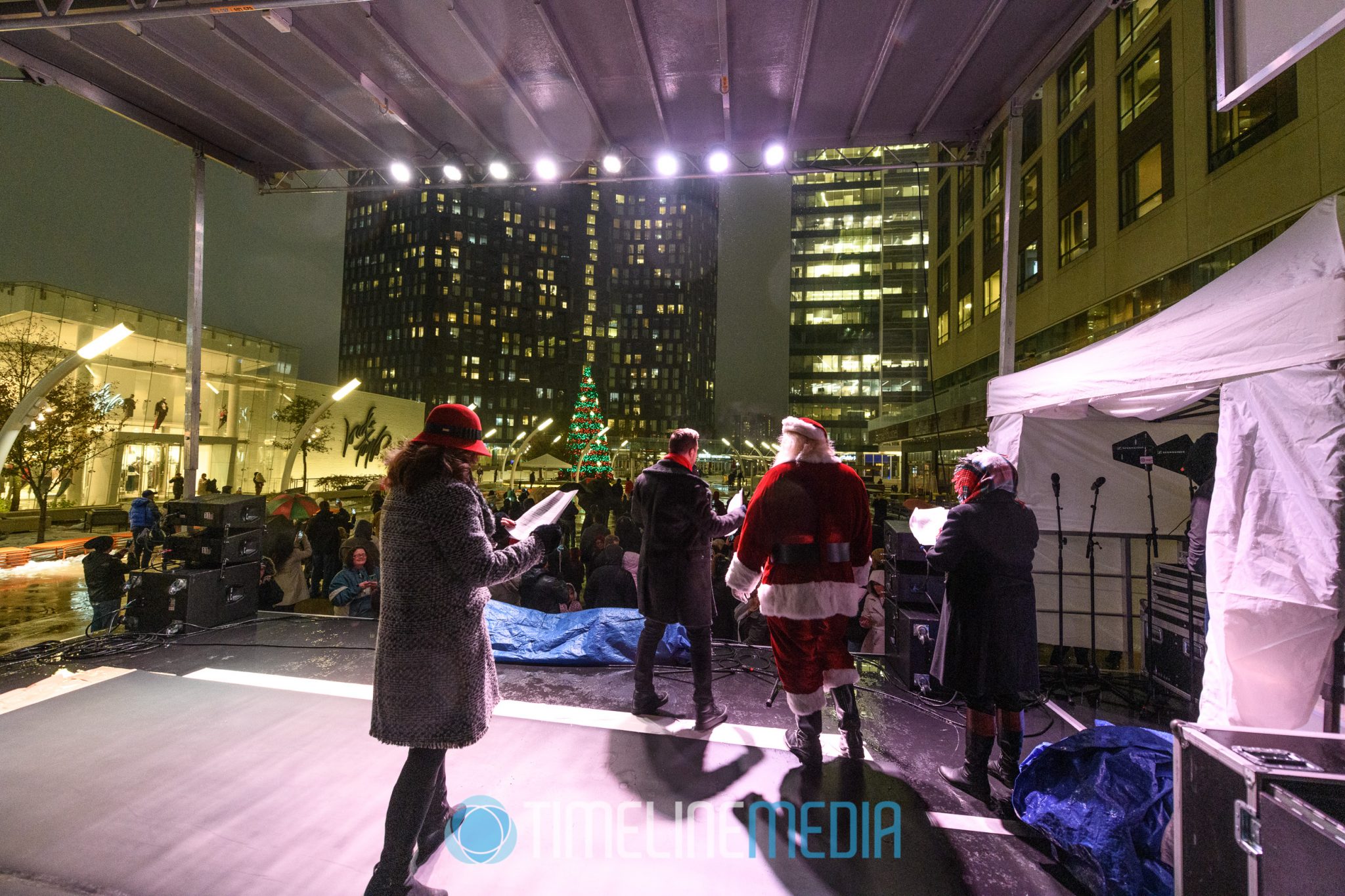 Lance Bass 2018 Christmas Tree Lighting Tysons Corner TimeLine Media