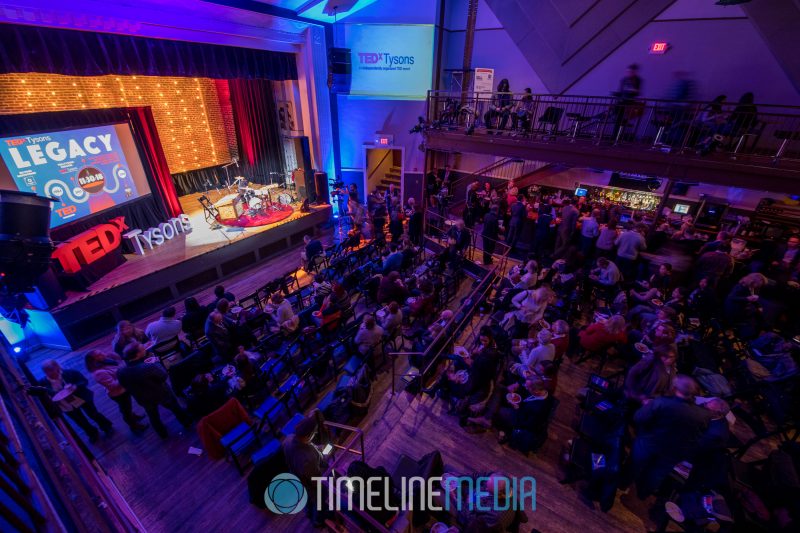Crowd in the sold-out State Theater for the TEDxTysons main event ©TimeLine Media