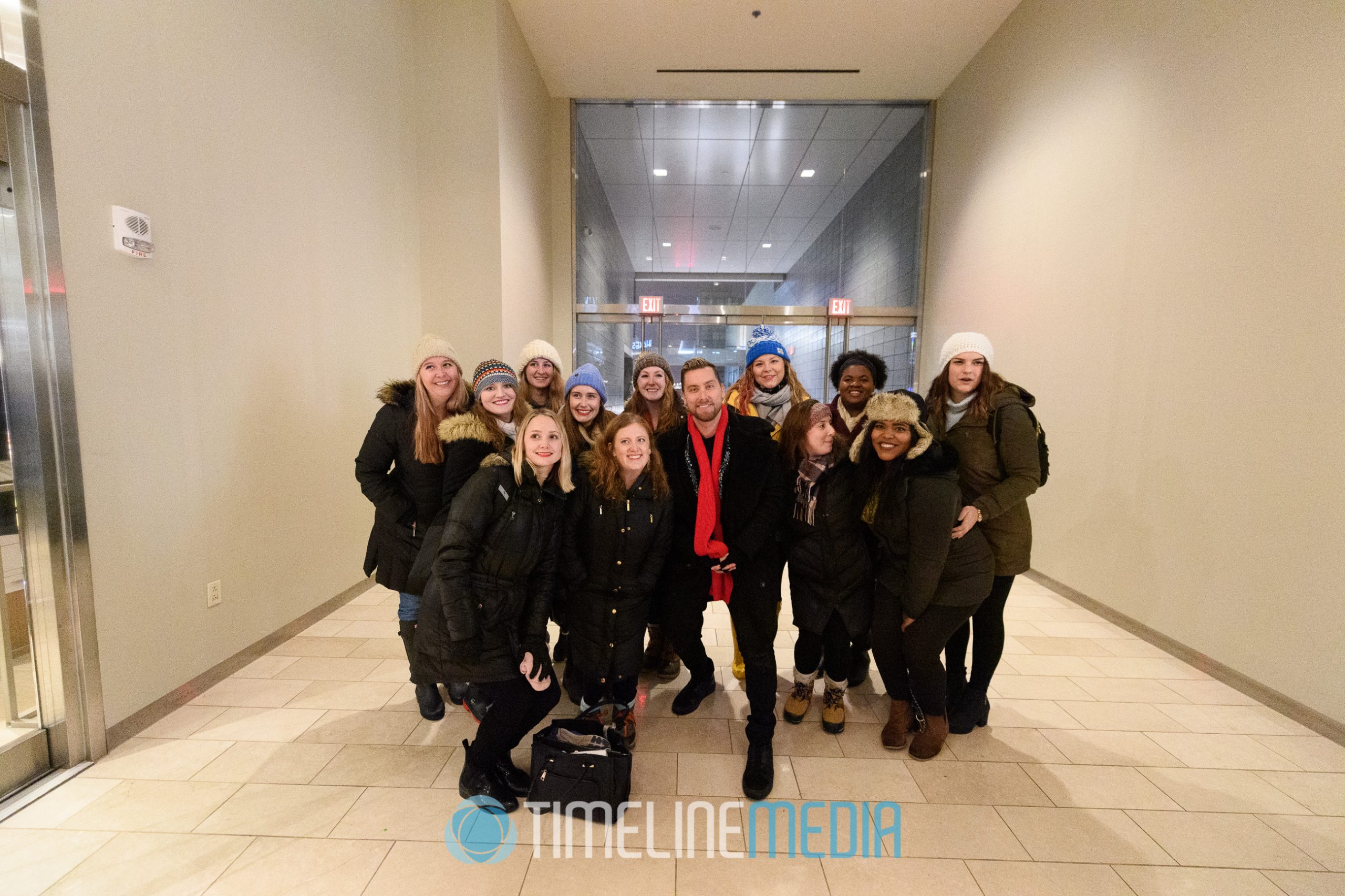 Lance Bass 2018 Christmas Tree Lighting Tysons Corner TimeLine Media