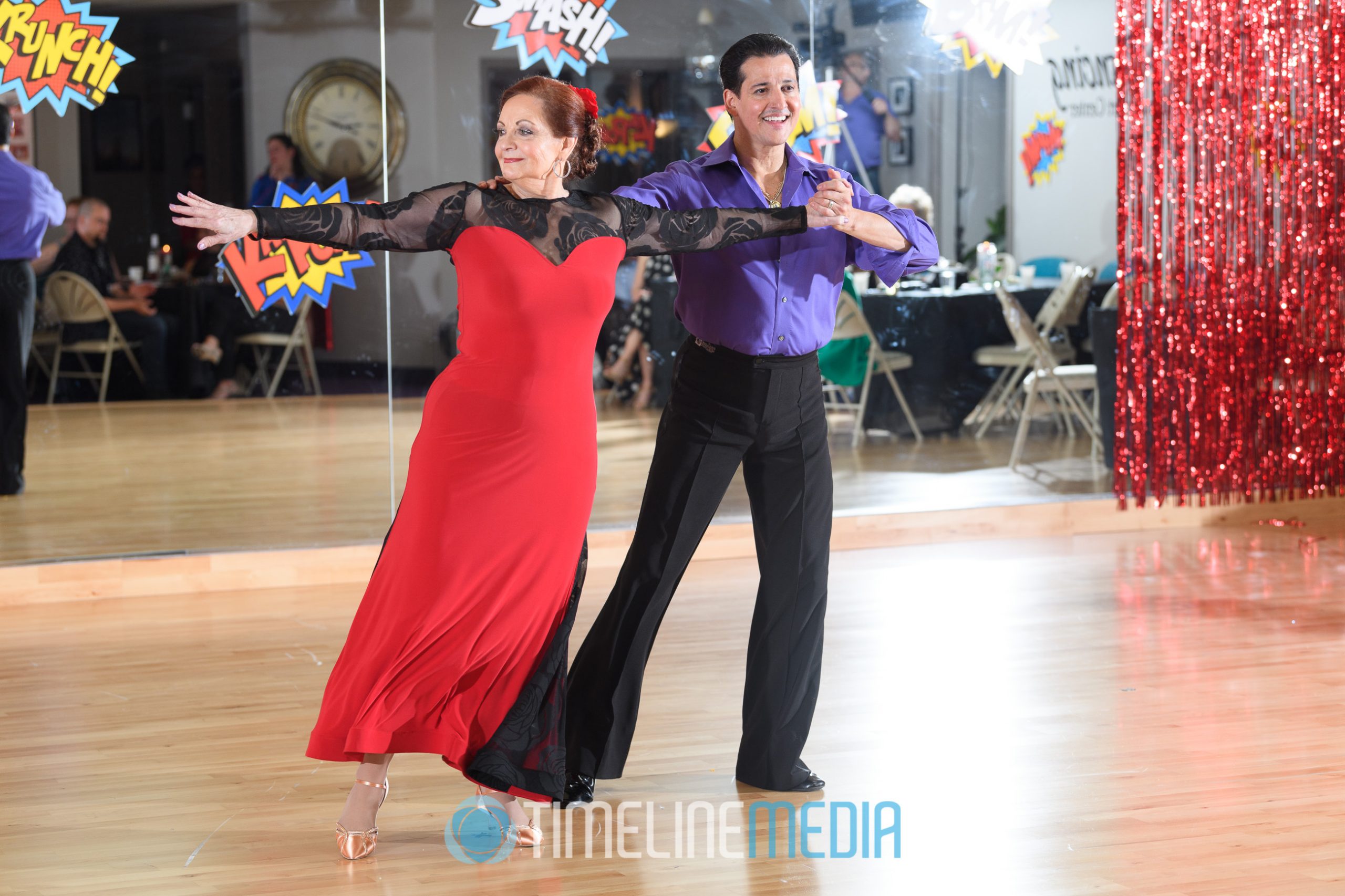 Students dancing routines at the 2018 That's Dancing Summer Showcase ©TimeLine Media