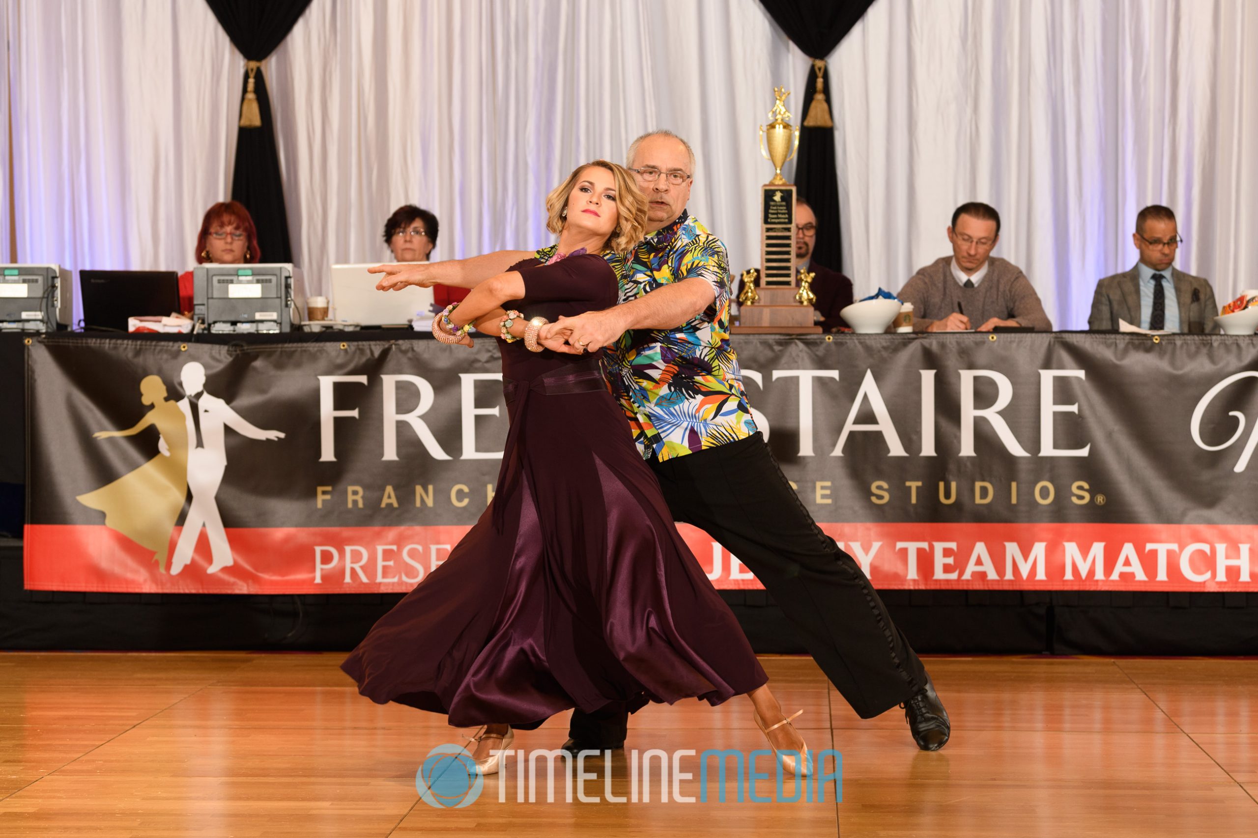 Dancers competing at the NJ Fred Astaire Team Match ©TimeLine Media