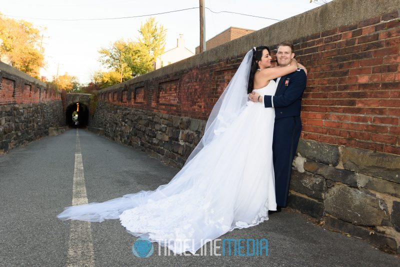 Frances and Carlo at the Wilkes Street tunnel in Alexandria, VA ©TimeLine Media