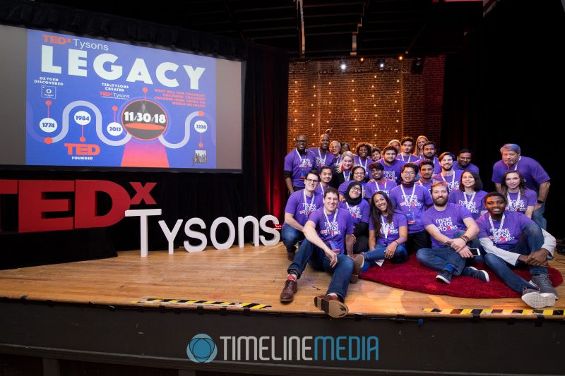 TEDxTysons staff after their Legacy - TEDxTysons main event ©TimeLine Media