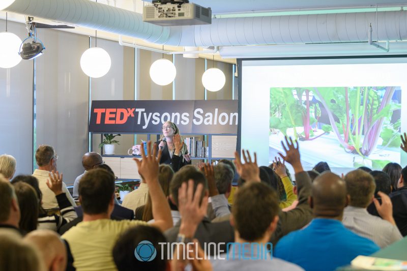 DONIELLE NOLAN speaking at a TEDxTysons salon ©TimeLine Media
