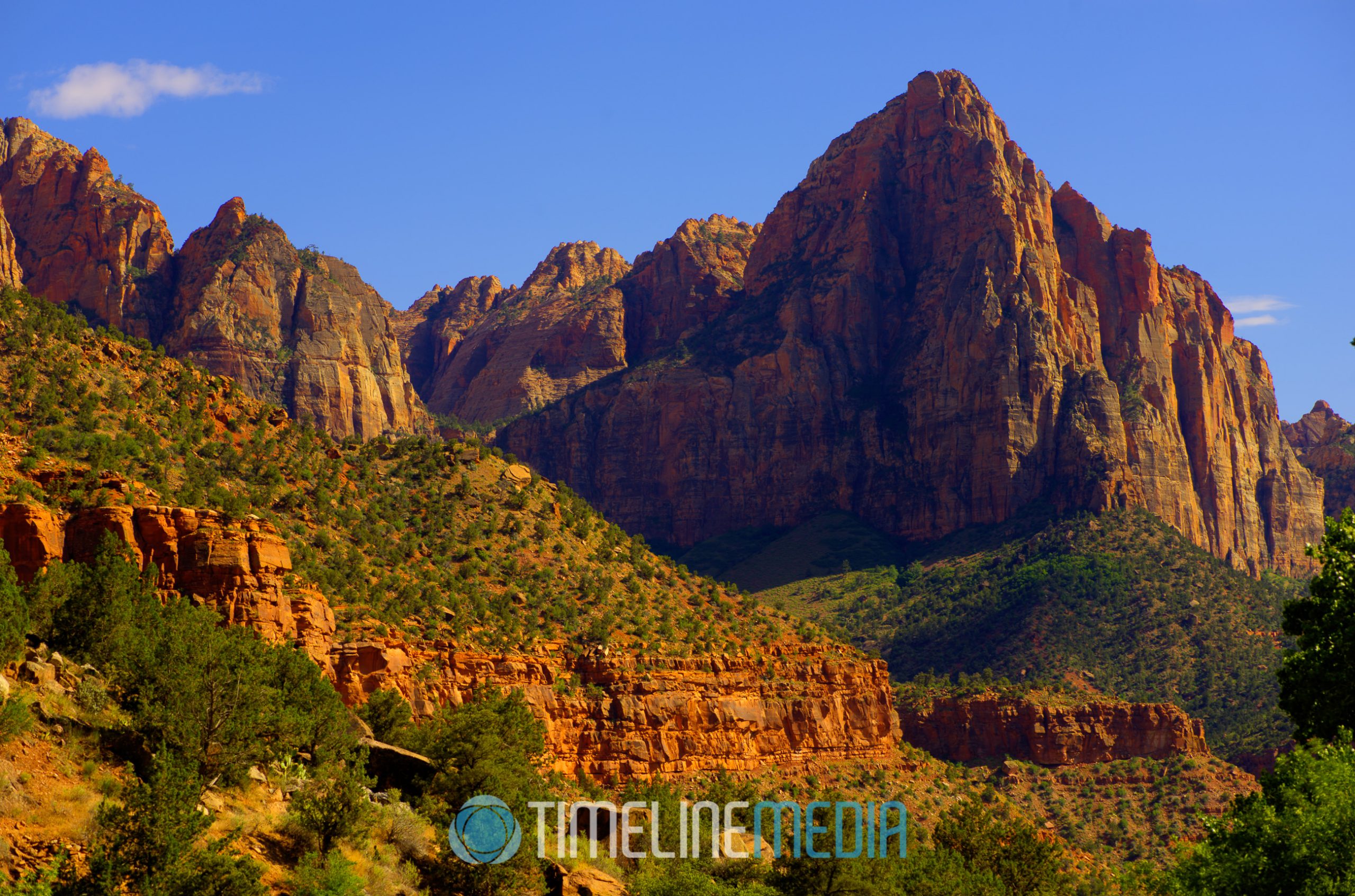 The Watchman at Zion National Park ©TimeLine Media