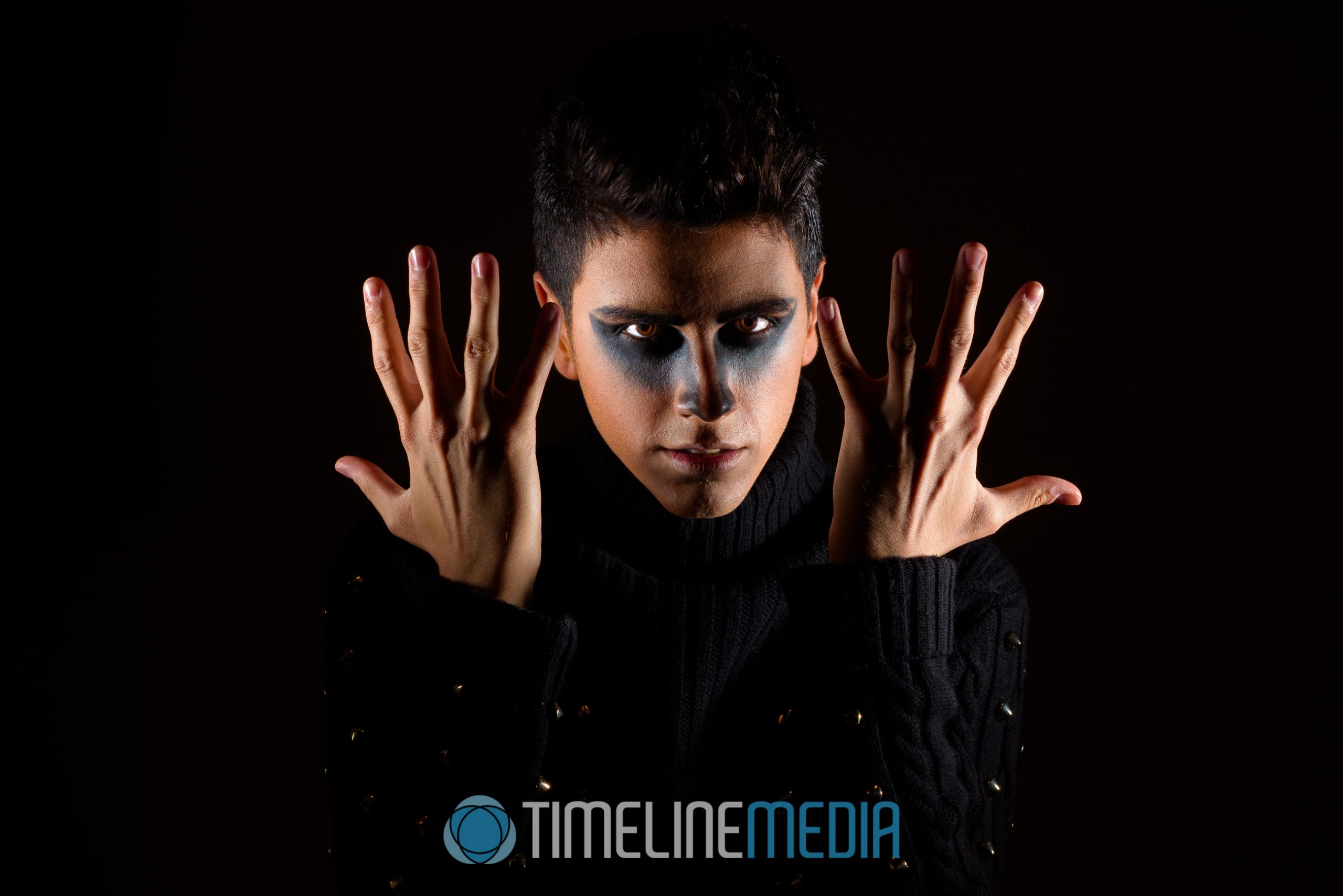 Conceptual fashion headshots photography shoot ©TimeLine Media