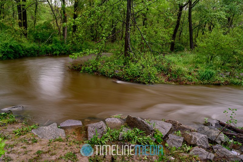 Water Long Exposure of Holmes Run Creek ©TimeLine Media