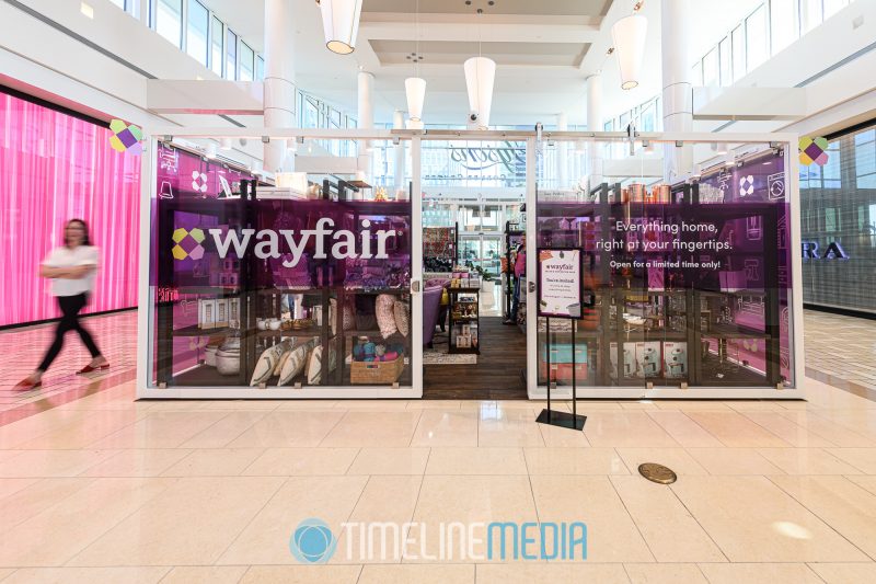 Wayfair Pop Up in the Concourse at Tysons Corner Center