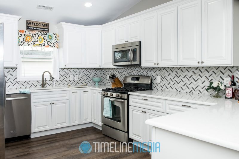 Kitchen renovation by LUSH interior design in Alexandria, Virginia ©TimeLine Media