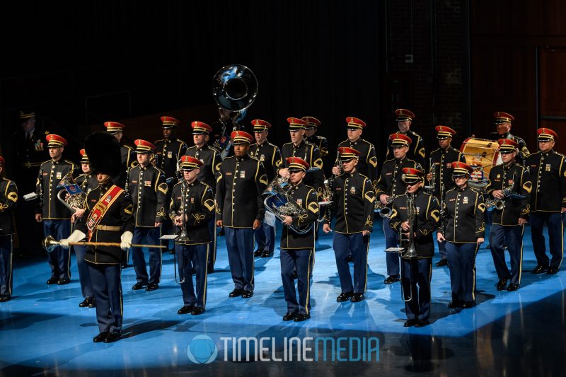 Army band playing at the ceremony at Fort Myer, Virginia ©TimeLine Media