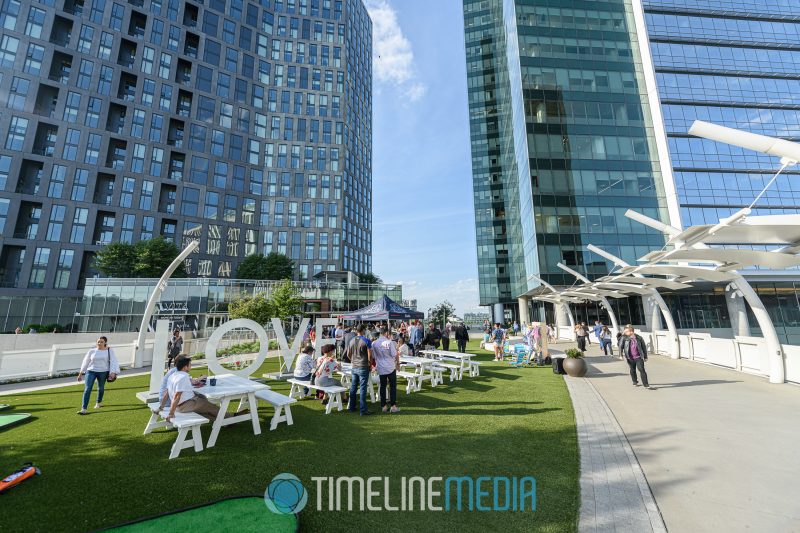 Virginia Tourism LOVE letters installed on the Plaza at Tysons Corner Center