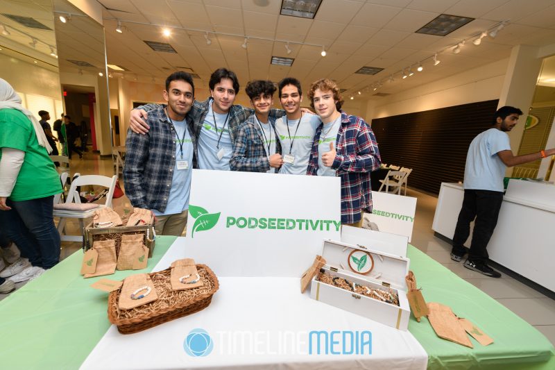 Podseedtivity team at the Junior Achievement event at Tysons Corner Center