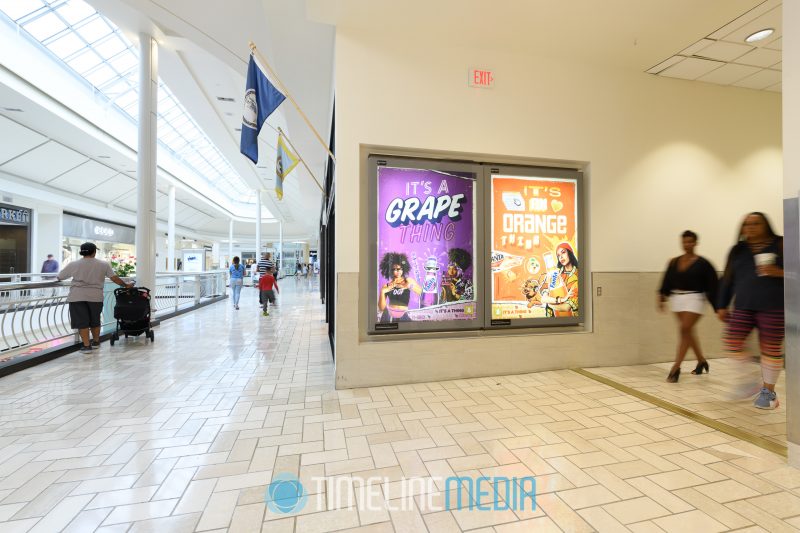 Fanta ads with virtual links at Tysons Corner Center