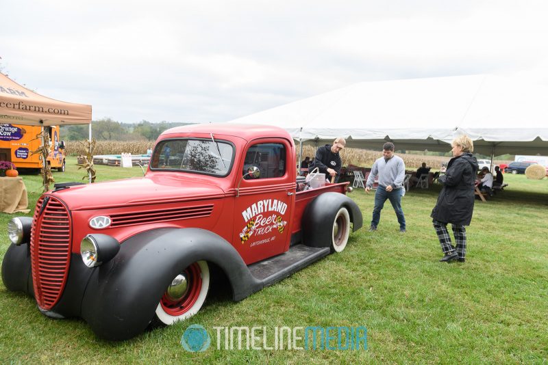 Maryland Beer Truck at Tusculum Farm for the 70 Year anniversary celebration ©TimeLine Media
