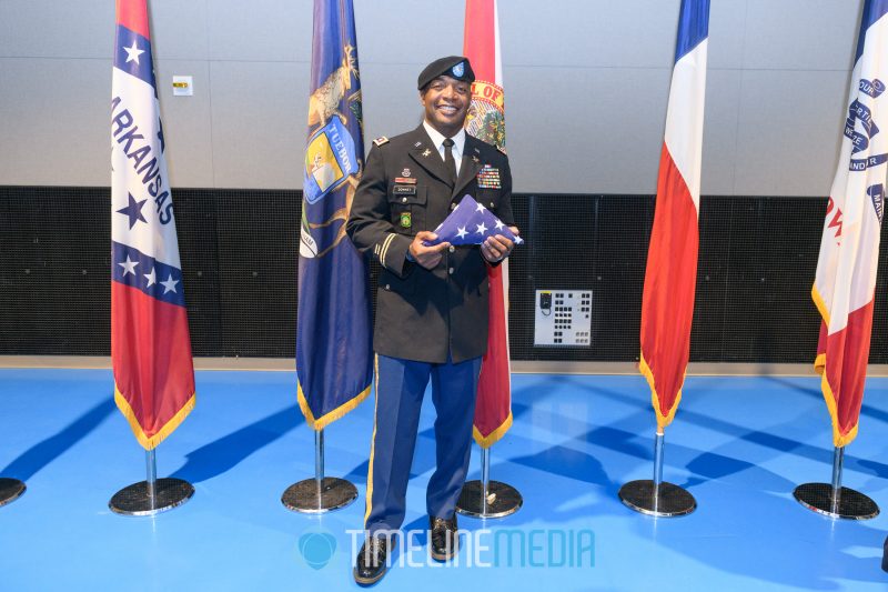 Army retiree after a ceremony at Fort Myer, Virginia ©TimeLine Media