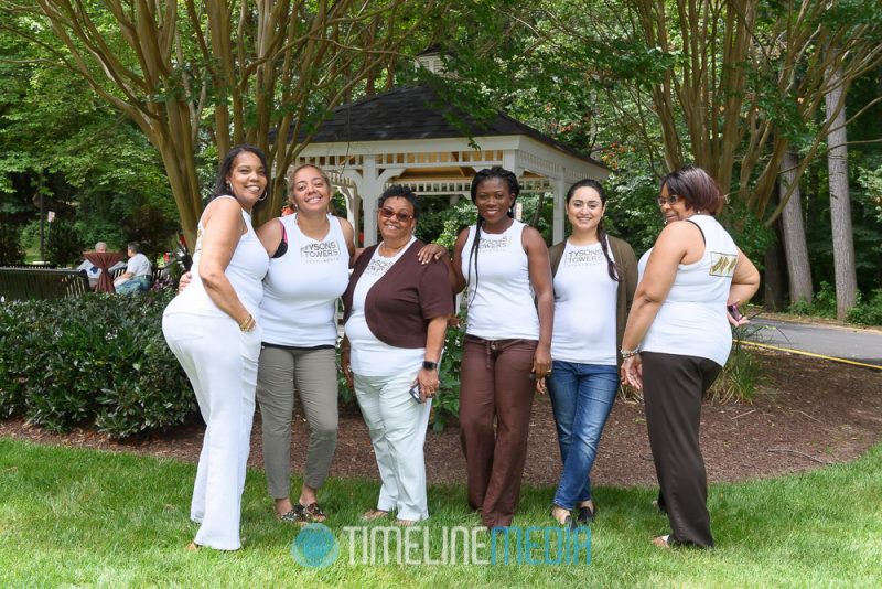 Staff at the Tysons Towers Apartments after their 2019 grand reopening reception ©TimeLine Media