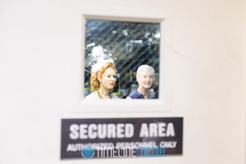 Entering a secured area underneath Dulles Airport ©TimeLine Media