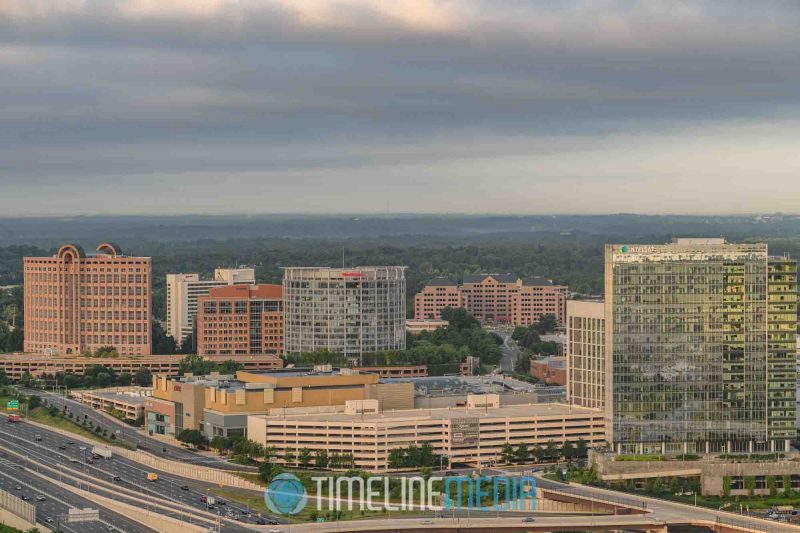 View from above Tysons, Virginia from the top of the Capital One Tower by Rassi G. Borneo ©TimeLine Media