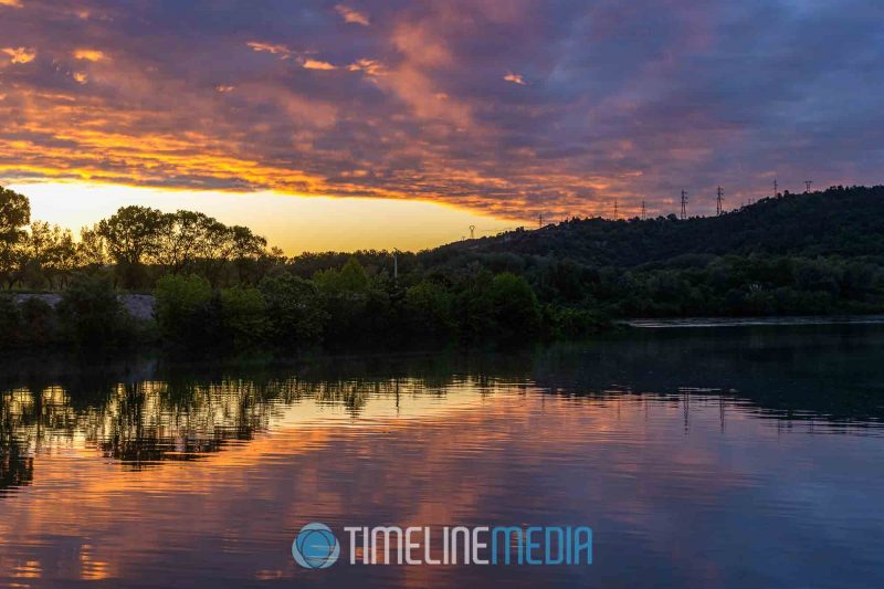 Early morning light over the Rhone River ©TimeLine Media